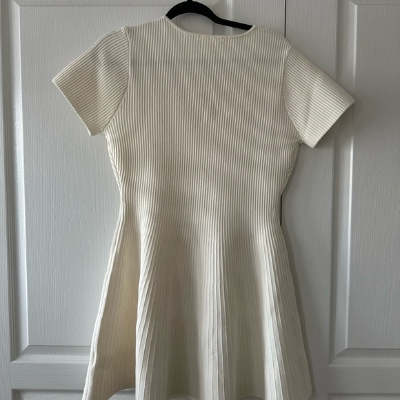 OAK + FORT Ribbed Short Sleeve Mini Dress - Picture 4 of 4